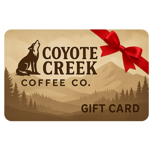 Coyote Creek Coffee Digital Gift Cards